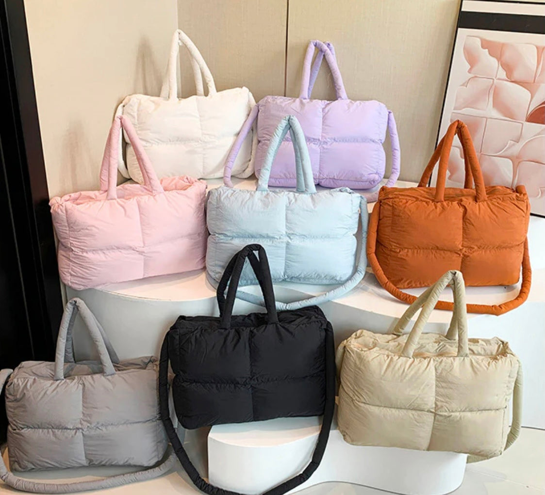 Blake Quilted Grid Tote