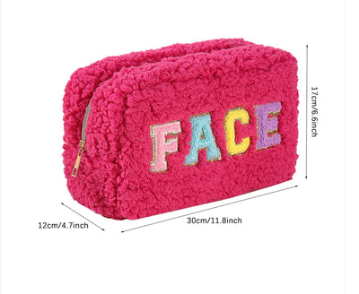 Fuzzy Makeup bags