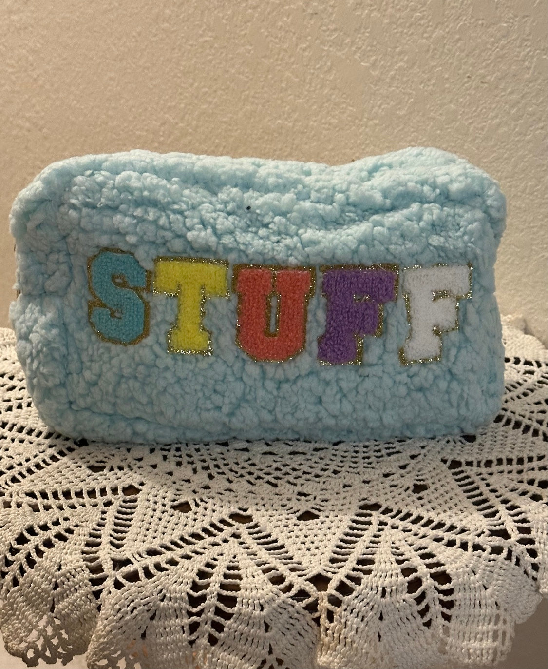 Fuzzy Makeup bags