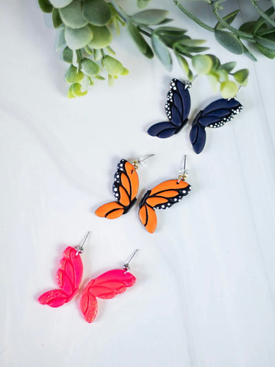 Monarch Butterfly earrings