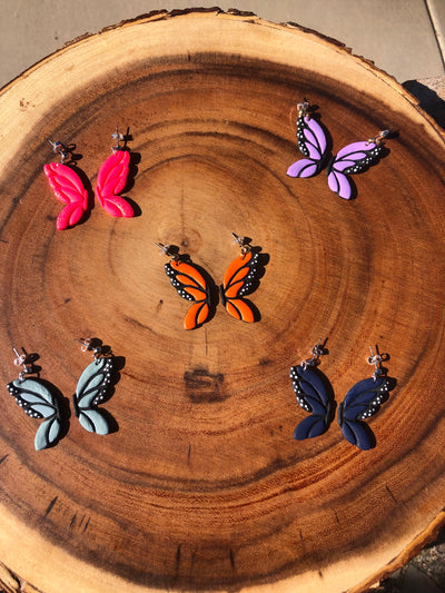 Monarch Butterfly earrings