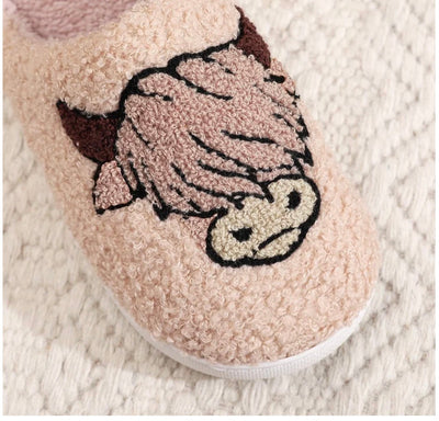 Highland Cow Slippers