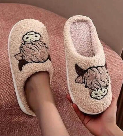 Highland Cow Slippers