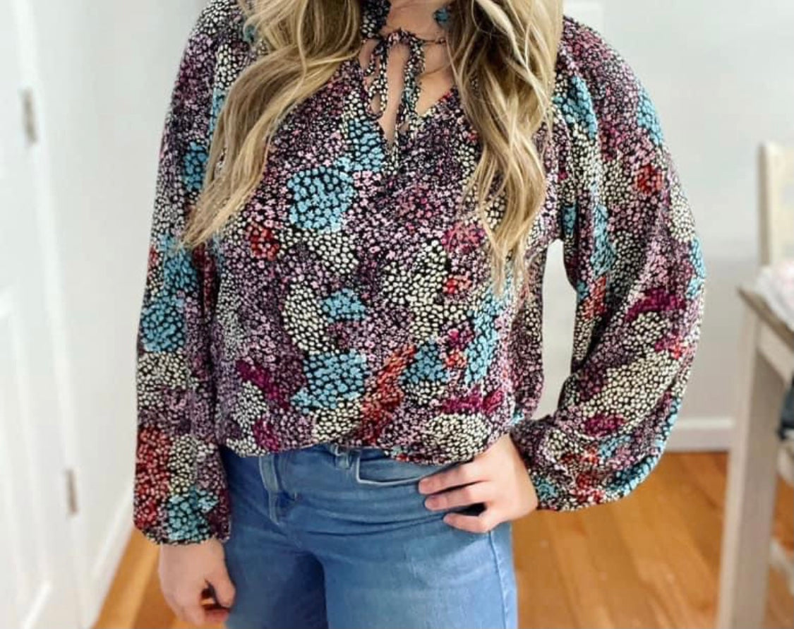 Flower blouse