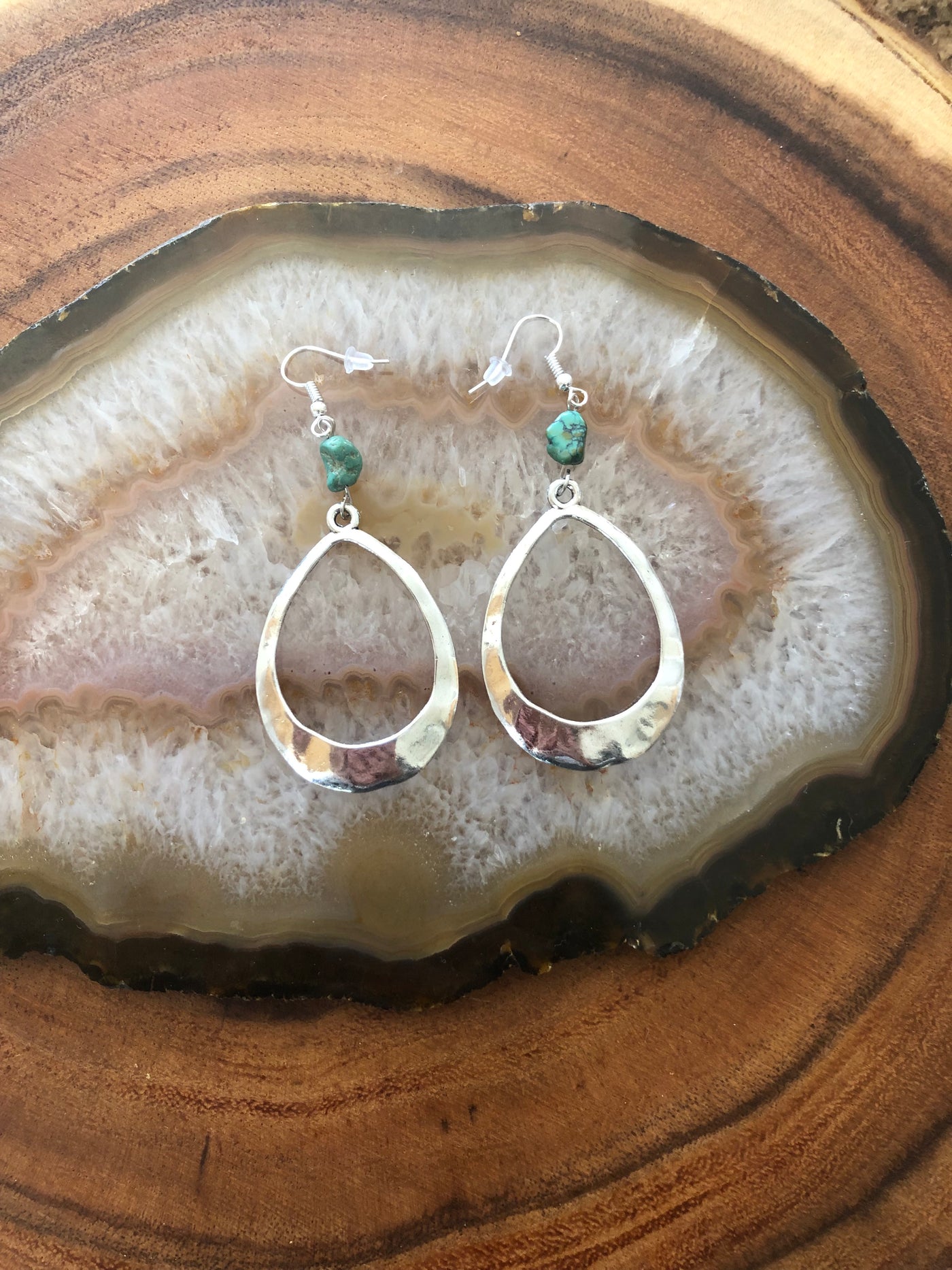 Teardrop earrings